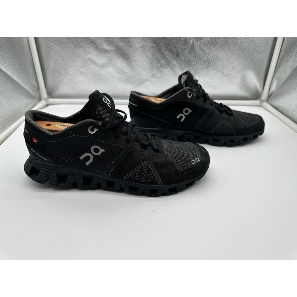 On Running Cloud X Black Sneakers Womens 8.5 40.99701 Training Shoes - Picture 3 of 9
